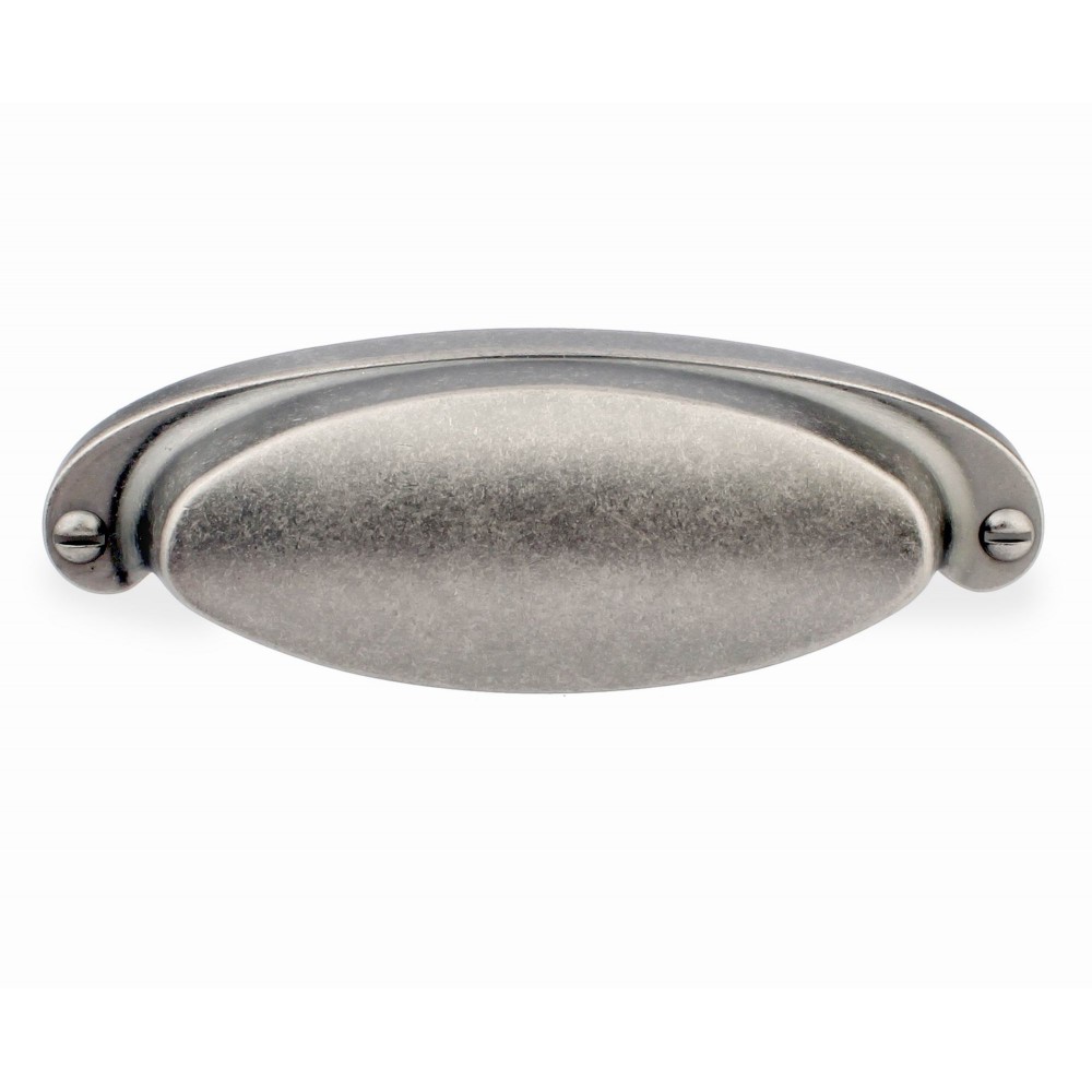  P88571/64AP 2-1/2" inch (64mm) Beautiful Vintage Classic Elegent Style Design Antique Pewter Kitchen Cabinet Pull Handle Closet Wood Door Pull handle Cabinet Door Decorative Hardware Home Decor Cabinet Furniture Pull Drawer Handle Cupboard