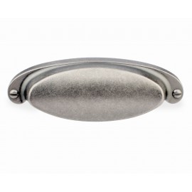  P88571/64AP 2-1/2" inch (64mm) Beautiful Vintage Classic Elegent Style Design Antique Pewter Kitchen Cabinet Pull Handle Closet Wood Door Pull handle Cabinet Door Decorative Hardware Home Decor Cabinet Furniture Pull Drawer Handle Cupboard