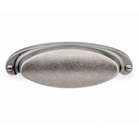  P88571/64AP 2-1/2" inch (64mm) Beautiful Vintage Classic Elegent Style Design Antique Pewter Kitchen Cabinet Pull Handle Closet Wood Door Pull handle Cabinet Door Decorative Hardware Home Decor Cabinet Furniture Pull Drawer Handle Cupboard