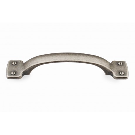  P88572/96AP 3-3/4" inch (96mm) Beautiful Vintage Classic Elegent Style Design Antique Pewter Kitchen Cabinet Pull Handle Closet Wood Door Pull handle Cabinet Door Decorative Hardware Home Decor Cabinet Furniture Pull Drawer Handle Cupboard