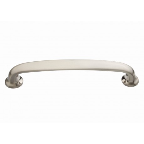  6-1/4" inch (160mm) P88596/160SN Slightly Brushed Satin Nickel post-modern design Style Kitchen Cabinet Pull Handle Closet Wood Door Pull handle Cabinet Door Decorative Hardware Home Decor Cabinet Furniture Pull Drawer Handle Cupboard Pull