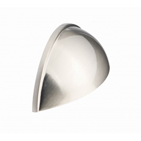  2-1/2 " inch (64mm) P88870/64SN Slightly Brushed Satin Nickel Modern Style Kitchen Cabinet Pull Handle Closet Wood Door Pull handle Cabinet Door Decorative Cabinet Hardware Home Decor Furniture Pull Drawer Handle Cupboard Pull