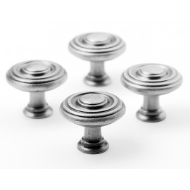  N88727/24AC 1" inch (24mm) Beautiful Vintage Antique Copper Kitchen Cabinet Knob Closet Wood Door Knob handle Cabinet Door Decorative Hardware Home Decor Furniture Pull Drawer Knob Cupboard Pull