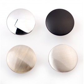  N88292/40CP 1-1/2"(40mm) CP Finish Chrome Plated Shining Bright Modern Style Big Kitchen Cabinet Knob Handle Closet Wood Door Knob Cabinet Door Decoration Hardware Home Decor Furniture Handle Knob Drawer Knob Cupboard Knob