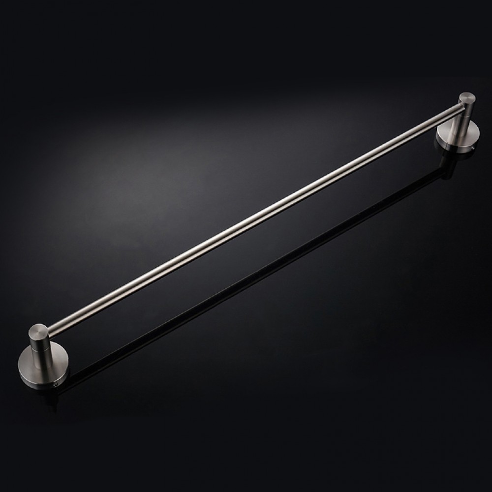 BSS70624 24" Inch, Bathroom Towel Single Bar Holder, Towel Rail Holder Wall Mount, Stainless Steel Brushed Finish. BSS70624 24" Inch, Bathroom Towel Single Bar Holder, Towel Rail Holder Wall Mount, Stainless Steel Brushed Finish.